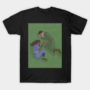 Zuko and Katara Book Two poster T-Shirt